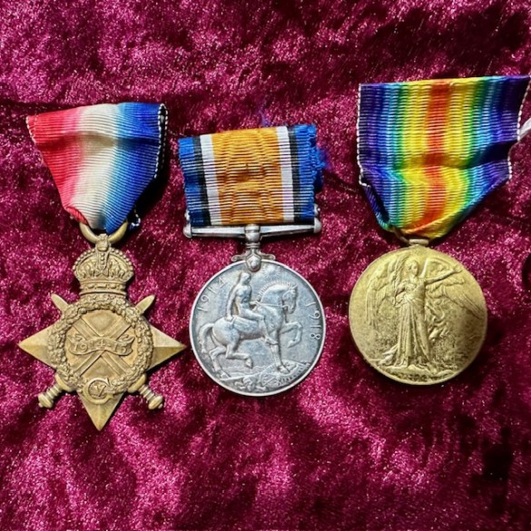 WW1 Medal Trio